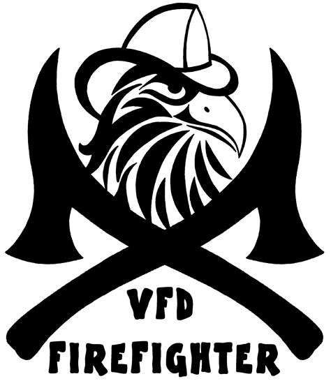Volunteer Firefighter Eagle And Double Axe Volunteer Firefighter Axe Rescue Patches Crests