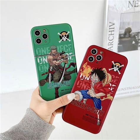 Luxury Anime One Piece Case For Iphone 12 11 Pro Xs Max Phone Etsy