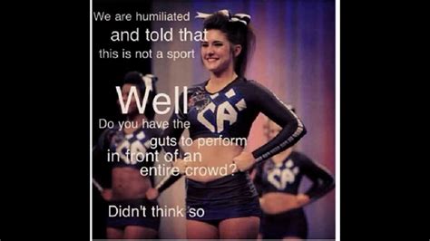 Have never paid much attention to cheerleading; Cheer Quotes - YouTube
