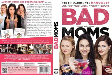 Bad Moms Dvd Cover 2016 R2 German Custom