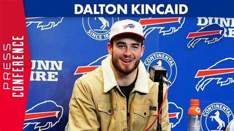 Dalton Kincaid “glad We Came Out With The Win” Buffalo Bills Youtube