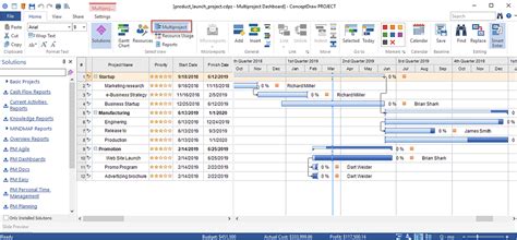 How To Manage Multiple Projects On Windows Conceptdraw Helpdesk