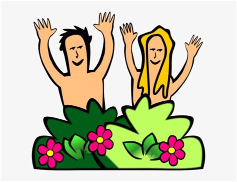 Cartoon Adam And Eve 600x549 Png Download Pngkit