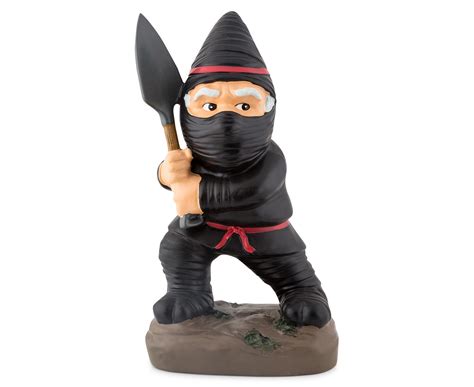 The Ninja Garden Gnome Blackred Au