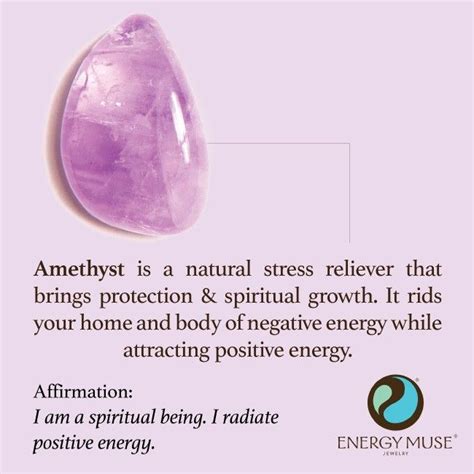 Amethyst Healing Properties Also Include Bringing Clarity Of The Mind