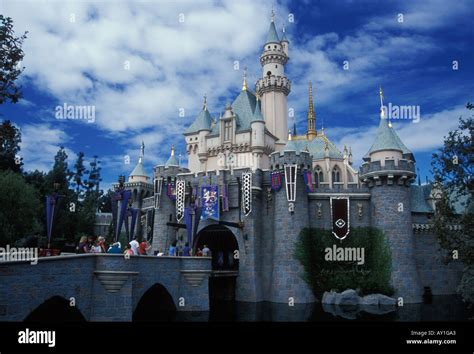The Castle At Disneyland In Anaheim California United States Of America