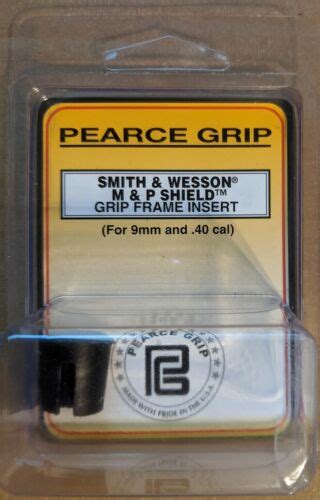 Pearce Grip Frame Insert For Sandw Mandp Shield 9mm 40sw Cavity Plug Pg