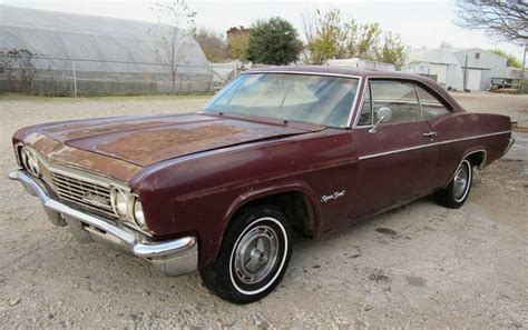 1966 Impala Ss 396 1 Barn Finds