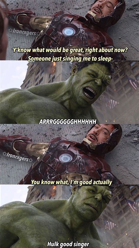 Aw Good Hulk Marvel And Dc Superheroes Marvel Quotes Avengers