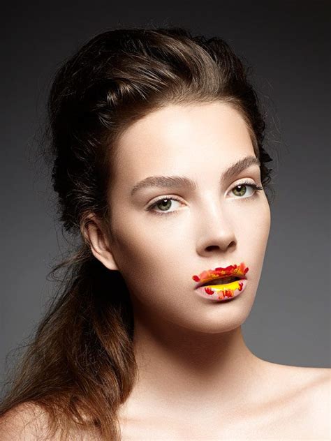 Creative Monochromatic Makeup Vanessa Cruz Portrait