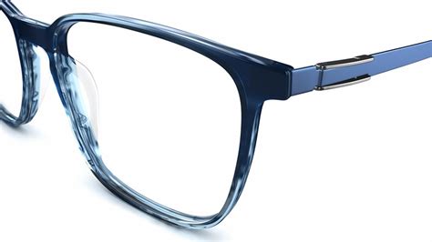Specsavers Mens Glasses Tech Specs 06 Grey Geometric Plastic Acetate