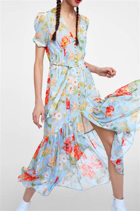 Zara Floral Midi Dress Will This Be The Most Popular Dress Of The