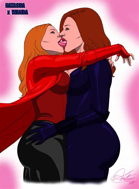 Rule 34 Agents Of Shield Black Widow Marvel French Kissing