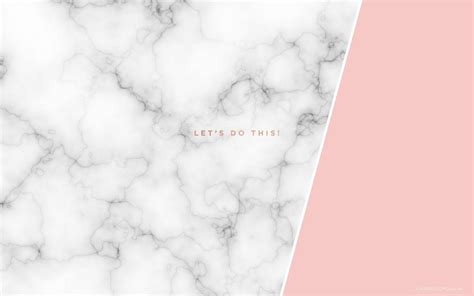 Download Baby Pink And White Marble Wallpaper