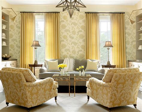 When kim alexandriuk was tasked with designing a family's vacation home in montecito, california, she sought to highlight many of the space's european features. Gray And Yellow Living Rooms: Photos, Ideas And Inspirations