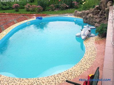 If there has been a surplus of rain if you do decide to drain this pool yourself you first need to locate whether or not you have a hydrostatic valve which is found in the main floor drain. Do-it-yourself concrete pool - concrete pool + photo