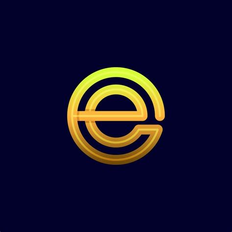 Premium Vector E Creative And Modern Letter Logo Design
