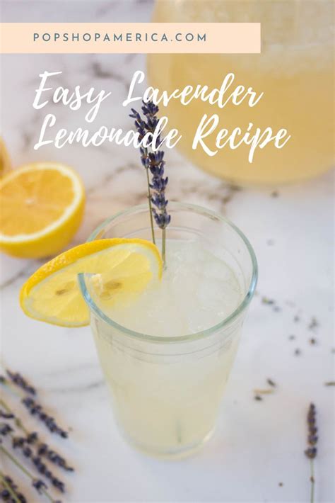 Easy Lavender Lemonade Recipe For A Lazy Sunday In 2023 Lavender
