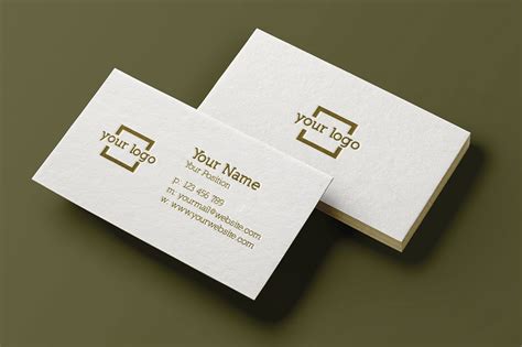 Minimalist Business Card Template ~ Business Card Templates ~ Creative