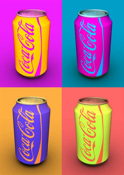 3d Pop Art Inspriled Coca Cola Can By Andrewbooth On Deviantart