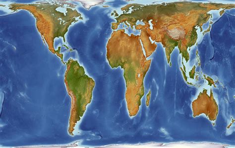 Map Of The World Different Projections Map Of World