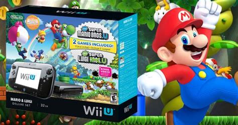 Mario And Luigi Featured In New Wii U Deluxe Set