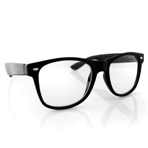 nerdy glasses nerd clear sunglasses costume wayfarer chuckie finster garth new ebay