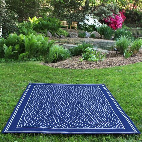Choose from our outdoor rugs and mats designed to withstand weather and wear. BudgeIndustries Twilight Royal Blue Indoor/Outdoor Area ...