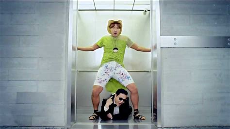 Gangnam Style Epic Elevator Guy Youtube