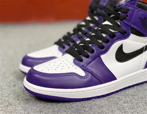 Detailed Look At The Air Jordan 1 Retro High Og Court Purple Sneaker Buzz