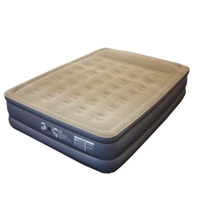 Visit us for contests, news. Embark Queen Flocked Double High Air Mattress : Target ...