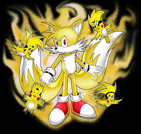 Super Tails Coloured Version By Trakker On Deviantart Sonic Art