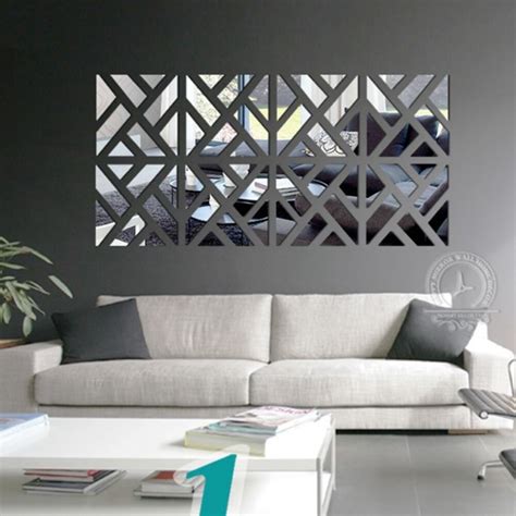 Funlifetm Diy Mirror Wall Stickerremovable Home Decor Funlife