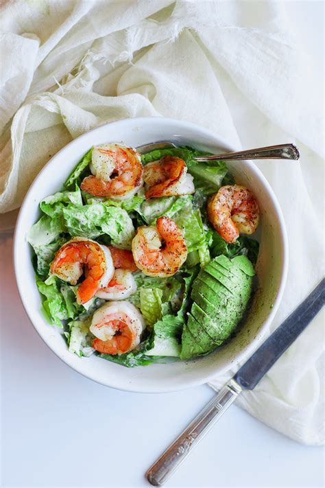 Aug 08, 2017 · this cold noodle salad is a refreshing summer lunch with a kick (and it's way tastier than leftover takeout, too). Easy Shrimp Caesar Salad (Whole30) - The Wooden Skillet