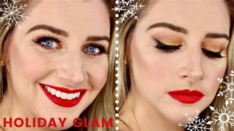 Holiday Full Glam Makeup Tutorial Youtube