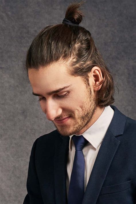 How To Get Style And Wear The Outstanding Man Bun Long Hair Styles