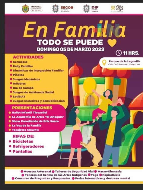 Invita Dif Estatal Al Programa En Familia Todo Se Puede MÁsnoticias