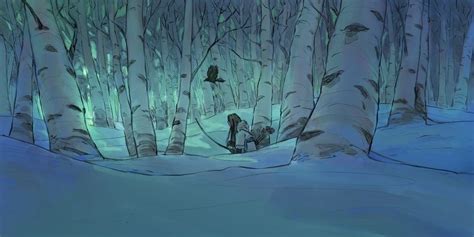 Winter Forest At Night An Art Print By Stephen Garrett Rusk Inprnt