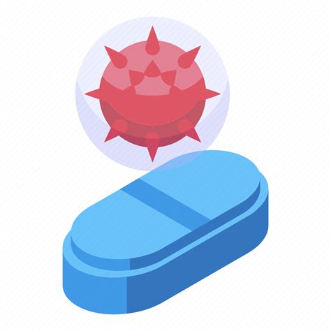 Antibiotic Resistance Isometric Icon Download On Iconfinder