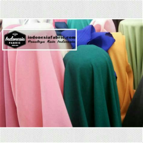 3.1 memiliki sifat bahan yang sangat lembut dan elastis. Jual Kain diamond crepe di lapak Toko Kain Grosir ...