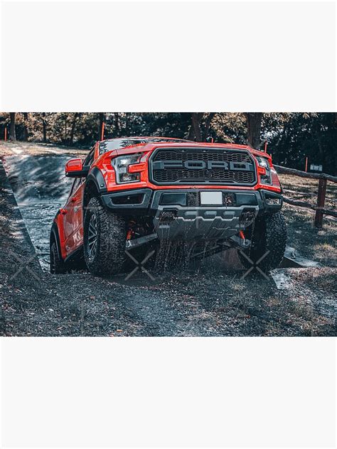 Ford F150 Raptor On Off Road Poster For Sale By Autoaddict Redbubble
