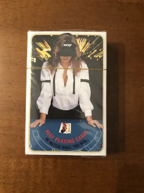 Vintage Reef Girls Bikini Thong Playing Cards Unused Sealed Deck 90s Surf 800 Picclick