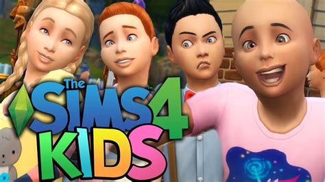 Sims 4 Turning My Sims Into Children The Sims 4 Backyard Stuff
