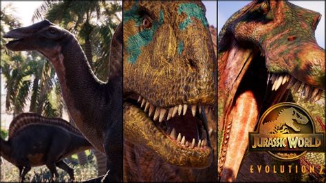 African Dinosaurs In Jurassic World Evolution 2 4k Youtube