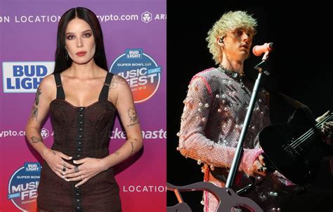 Watch Halsey And Machine Gun Kelly Perform Forget Me Too Live In La