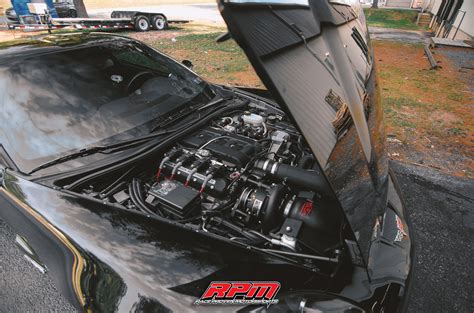 Aanda C6 Z06 Corvette Supercharger Kit Blacked Out Race Proven