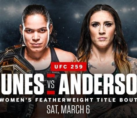 Blachowicz vs adesanya on march 6, 2021. Nunes vs. Anderson Live UFC 259 Stream: Hoiw to watch Full ...