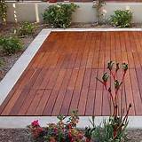 Photos of Wood Decking On Cement