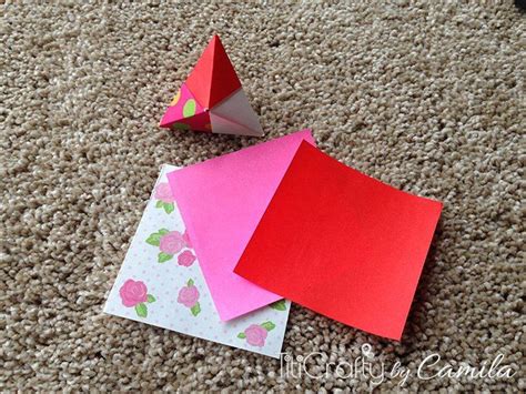 Origami Fortune Cookie For Valentines Day Fun And Easy The