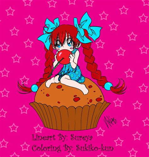 Chibi Cupcake Girl Collab By Sukiko Kun On Deviantart